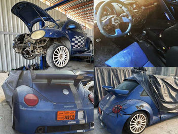 Millennium Schrott Auto