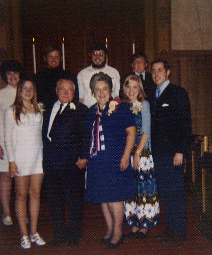 Jayne Chandle Lyle Reeves Wedding 1971