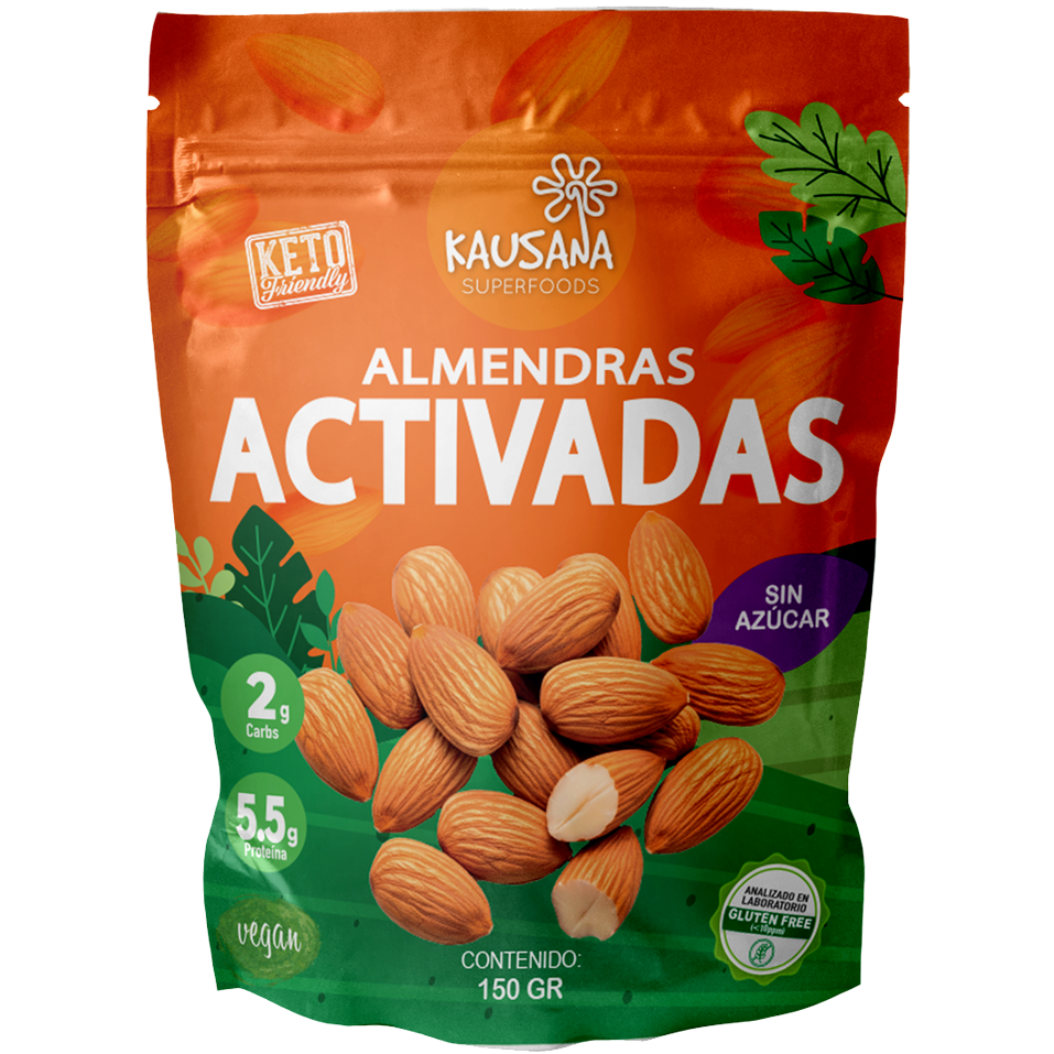 Miniatura: Almendras Activadas Crujientes y Saludables. Nutrición Inteligente
