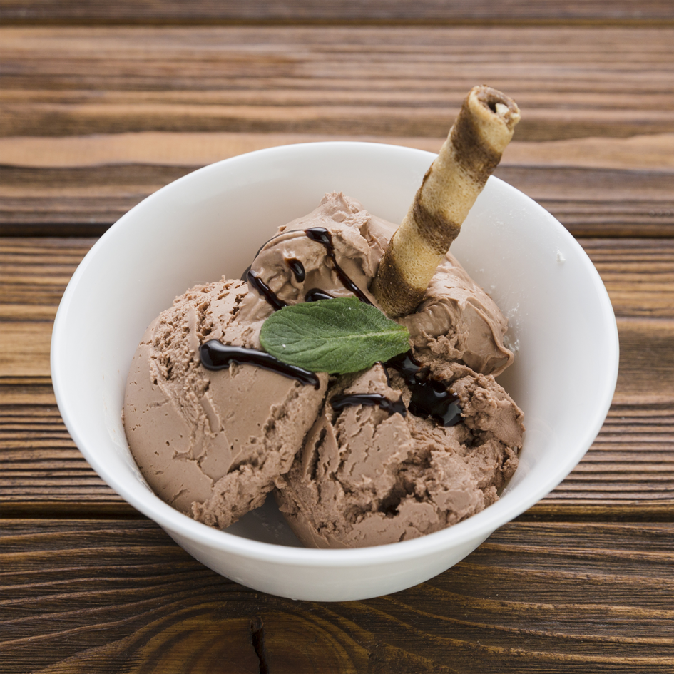 Miniatura: HiKari helado doble Chocolate (bitter), Keto friendly, Lowcarb, sin lactosa