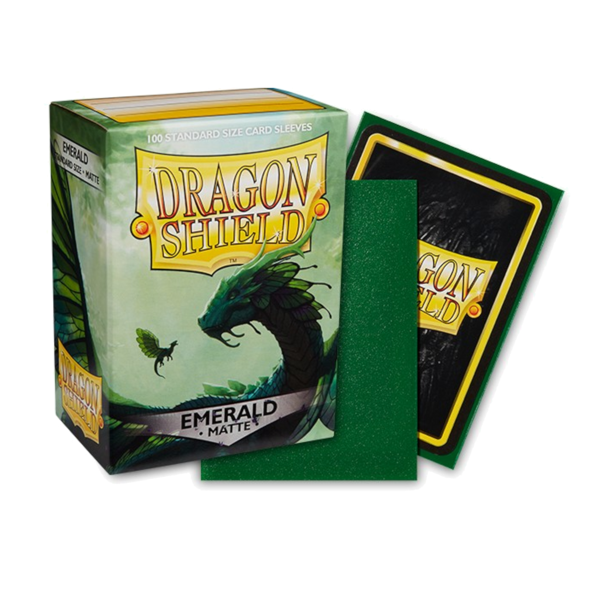 DRAGON SHIELD 100CT BOX MATTE EMERALD