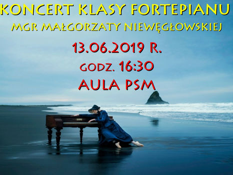 Koncert klasy fortepianu