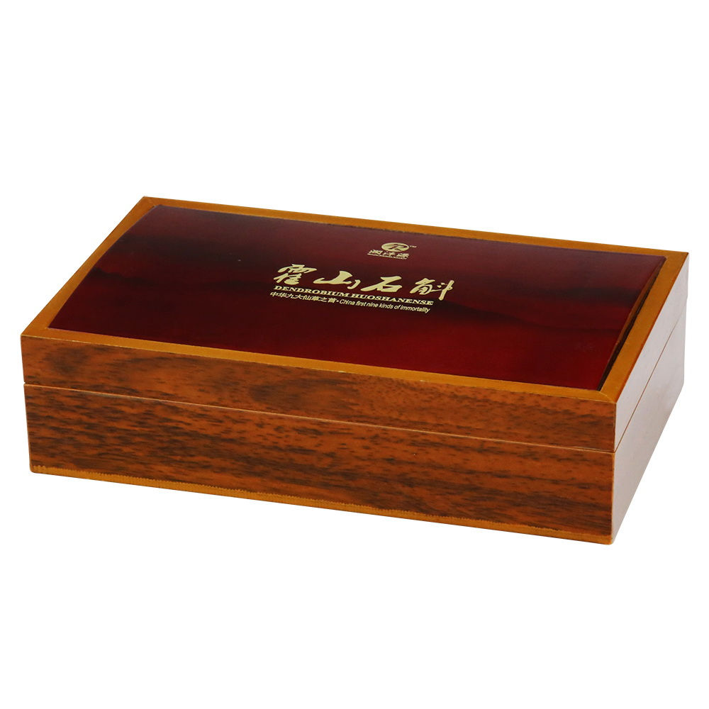 Wood Packaging Case Gift Box for Dietary Nutrition Supplements