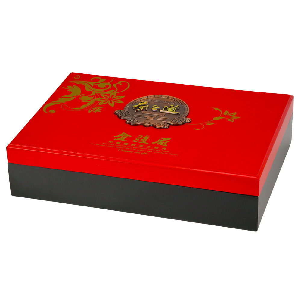 Wooden Gift Packaging Box for Famous Brand Tea Cases