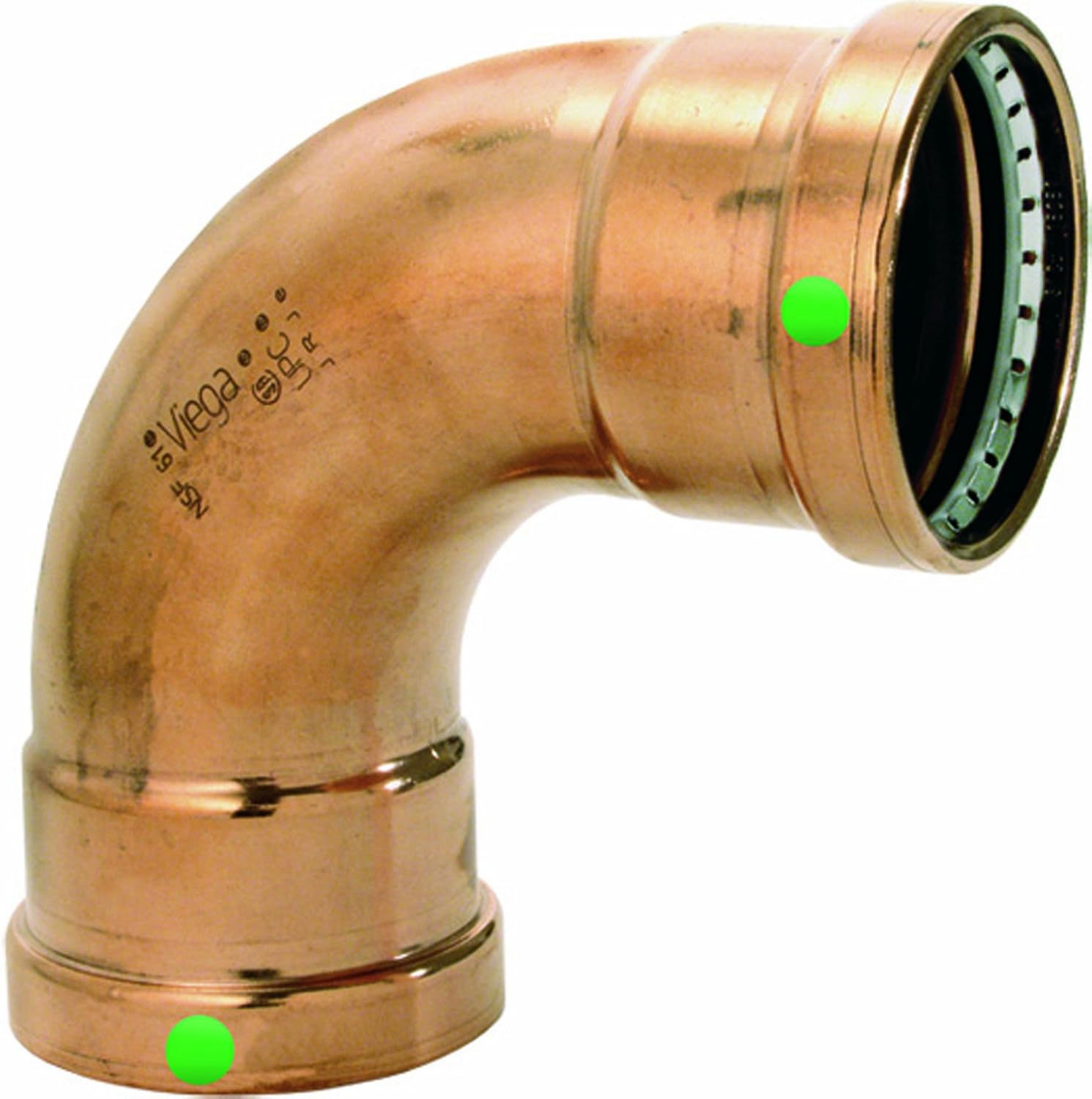 Viega ProPress XL-C 90° Elbow 3" — 20628