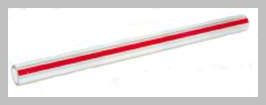 TG Rankin RGLS-12480 - Redline Tubular Gauge Glass 3/4 x 48