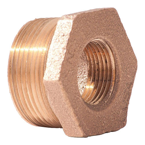 Merit Brass Lead-Free 1" x 1/2" Hex Bush — BRHB010X-8