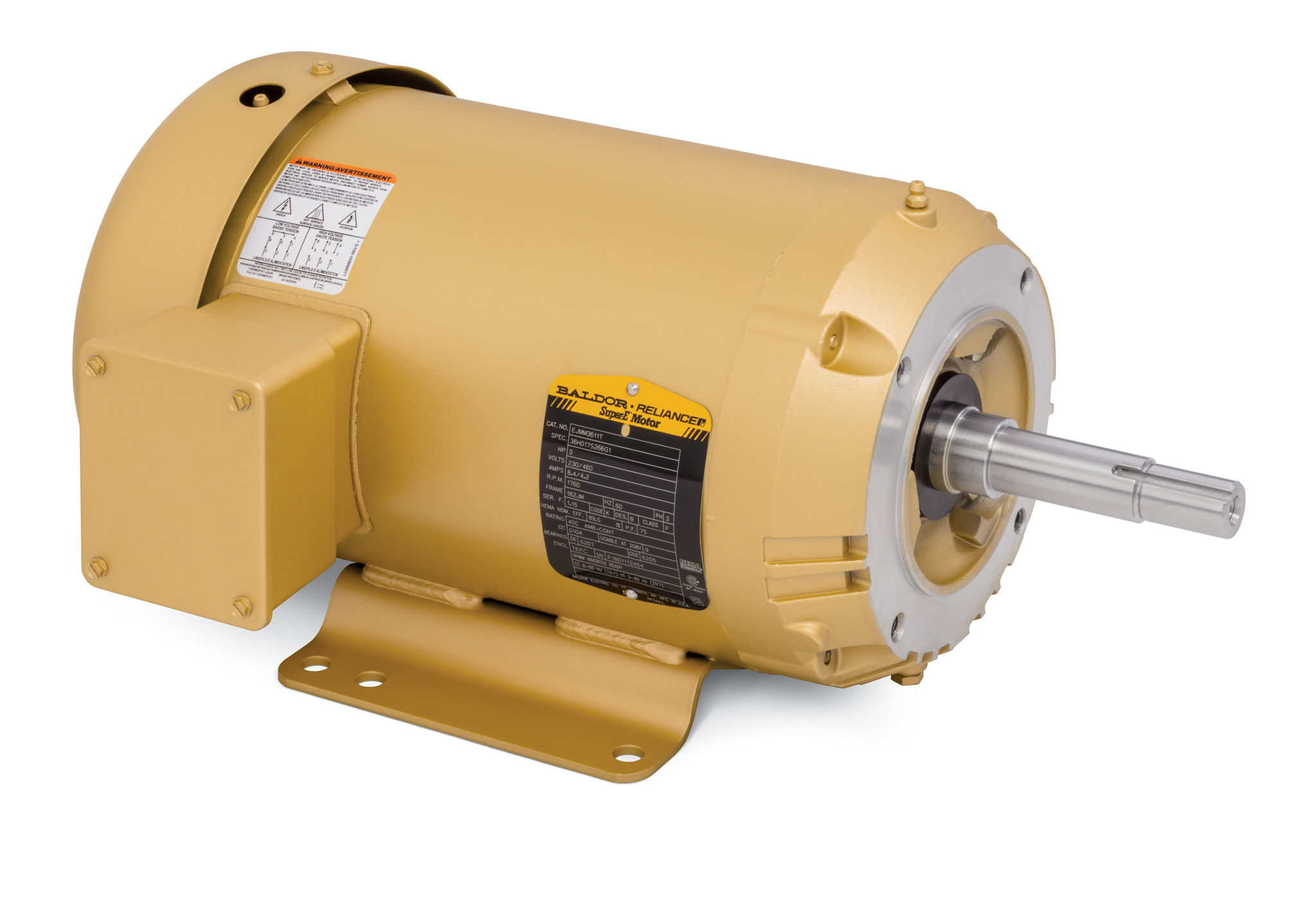 Baldor-Reliance EJMM3615T-G 5HP 1800RPM TEFC Motor