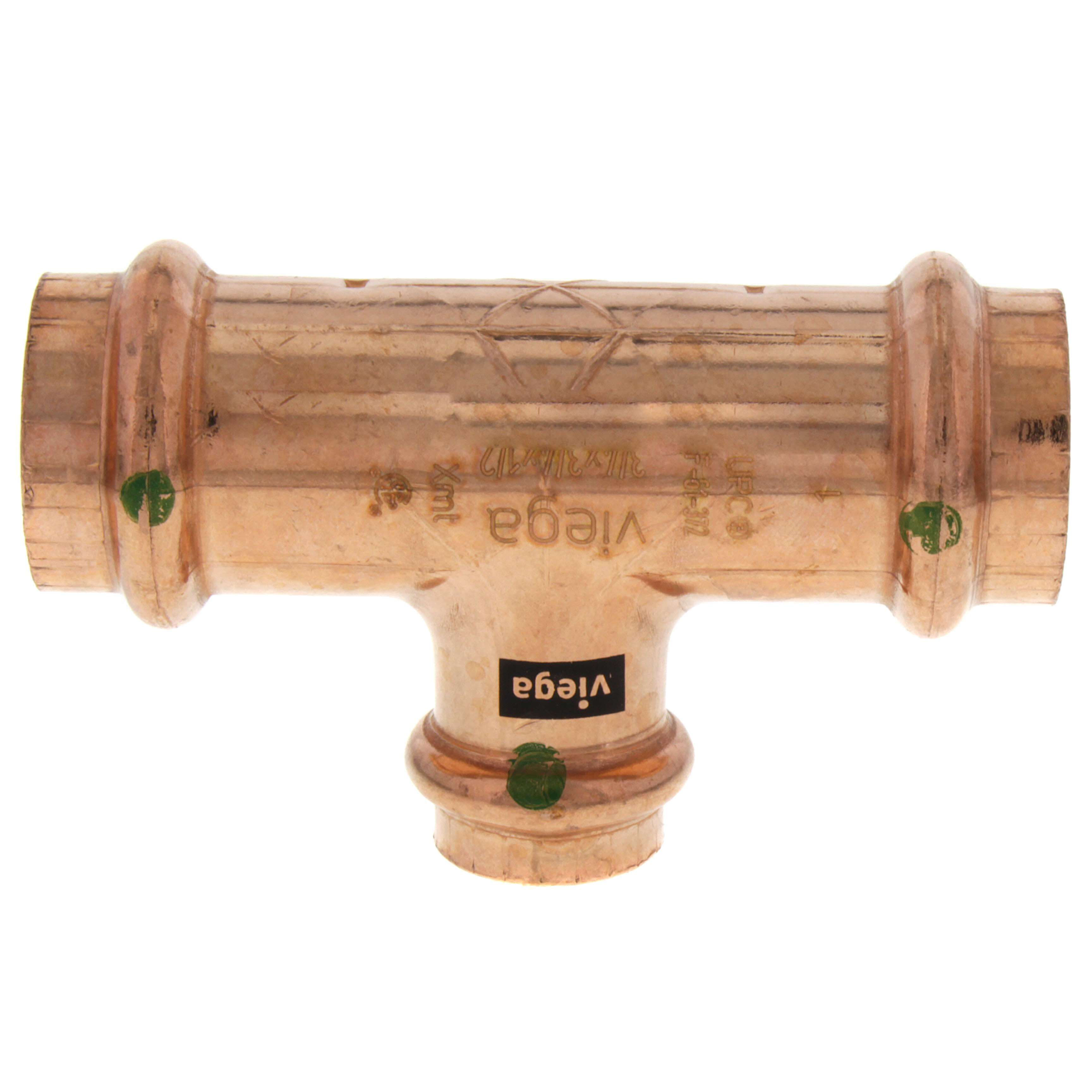 Viega ProPress Tee 3/4" x 1/2" — 77402