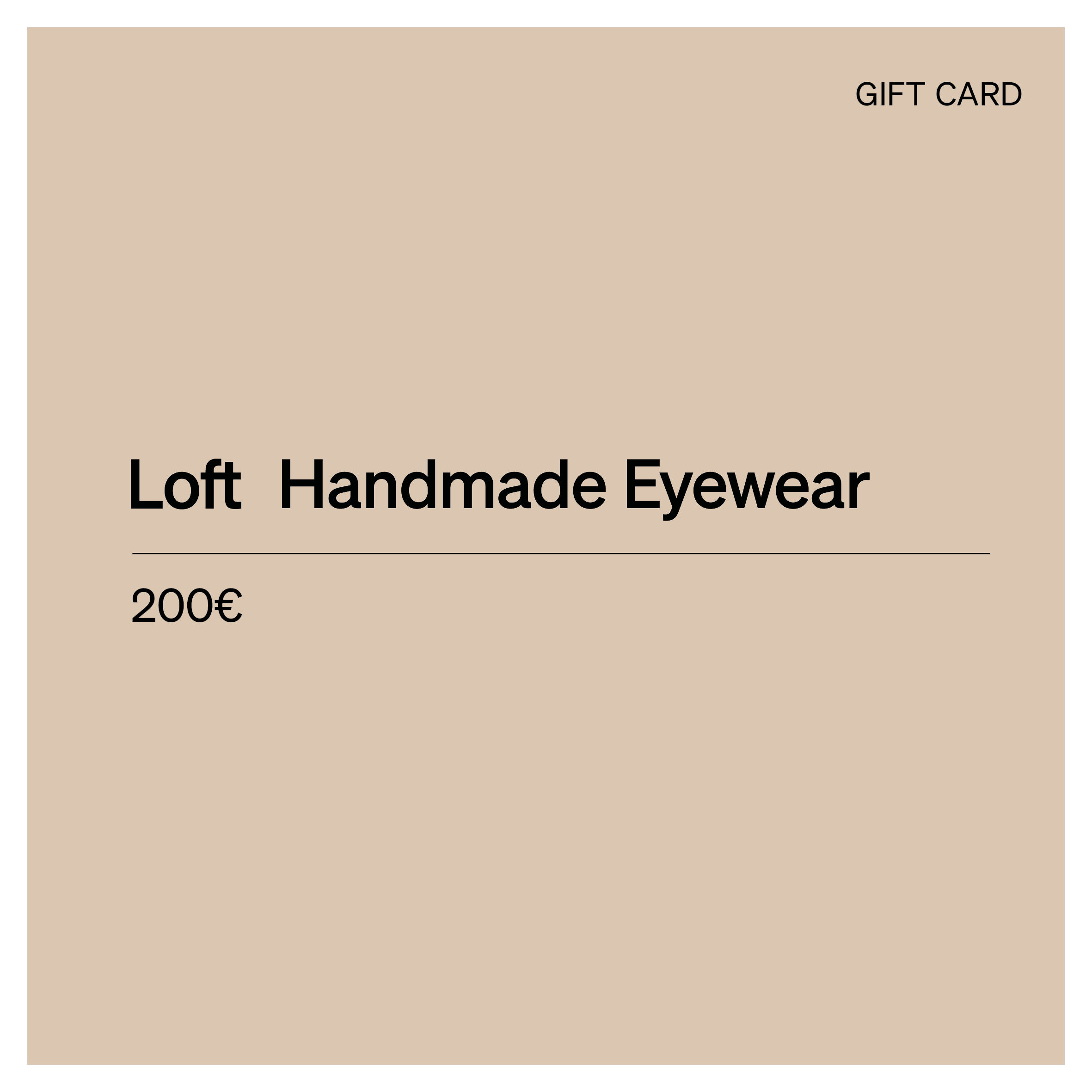 Gift voucher 200 euros