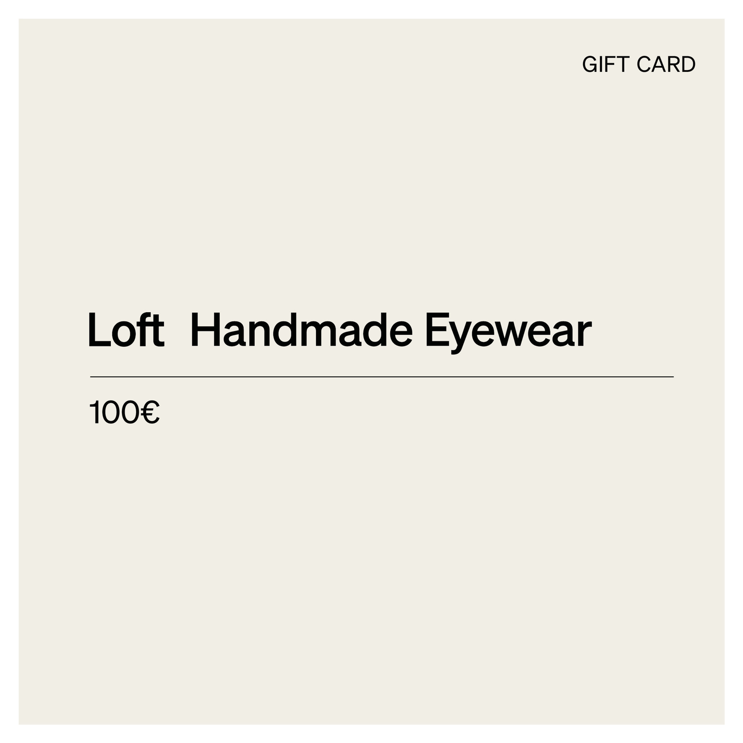 Gift voucher 100 euros