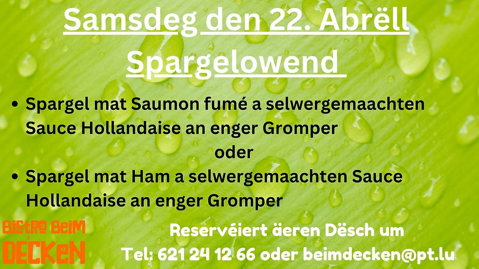 Spargelowend