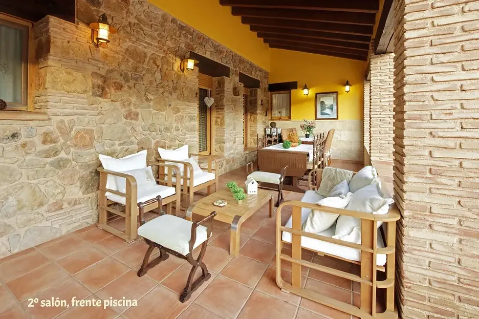 Outside seating area