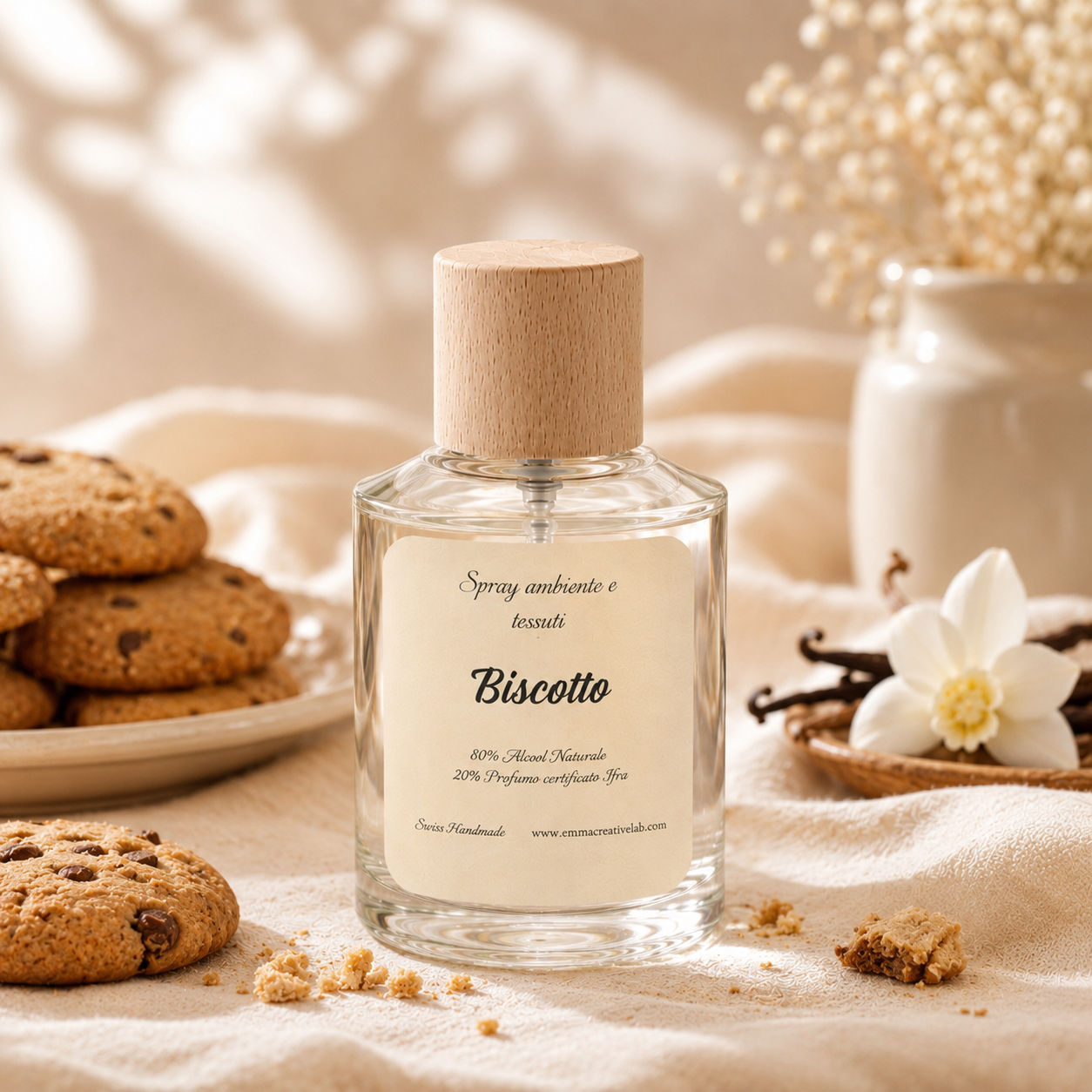 Spray Ambiente e Tessuti Biscotto
