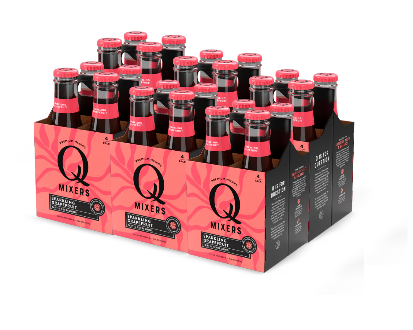 Q Mixer Grapefruit 6.7oz 4pk in a 24pk