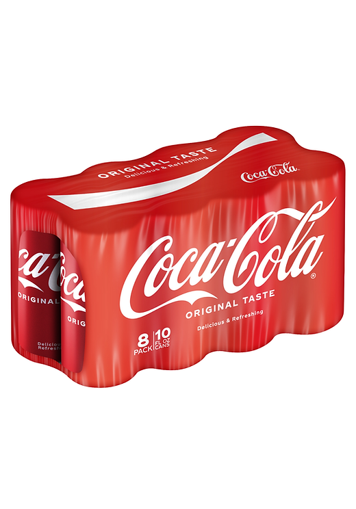 Coca Cola Can 8pk 10 oz | Blackbeard's