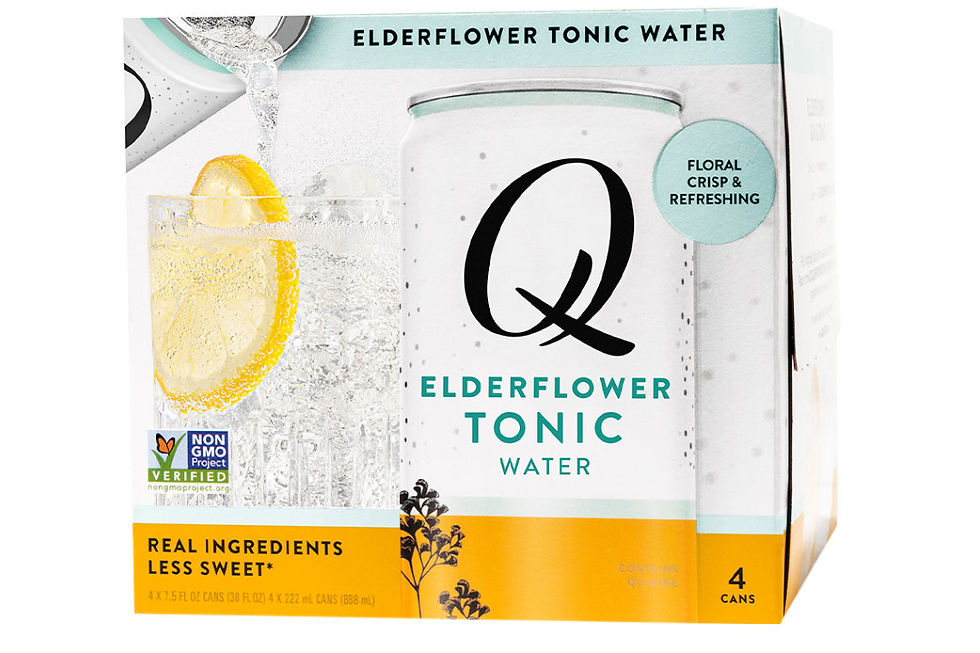 Q Elderflower Tonic Water 4PK Blackbeard's