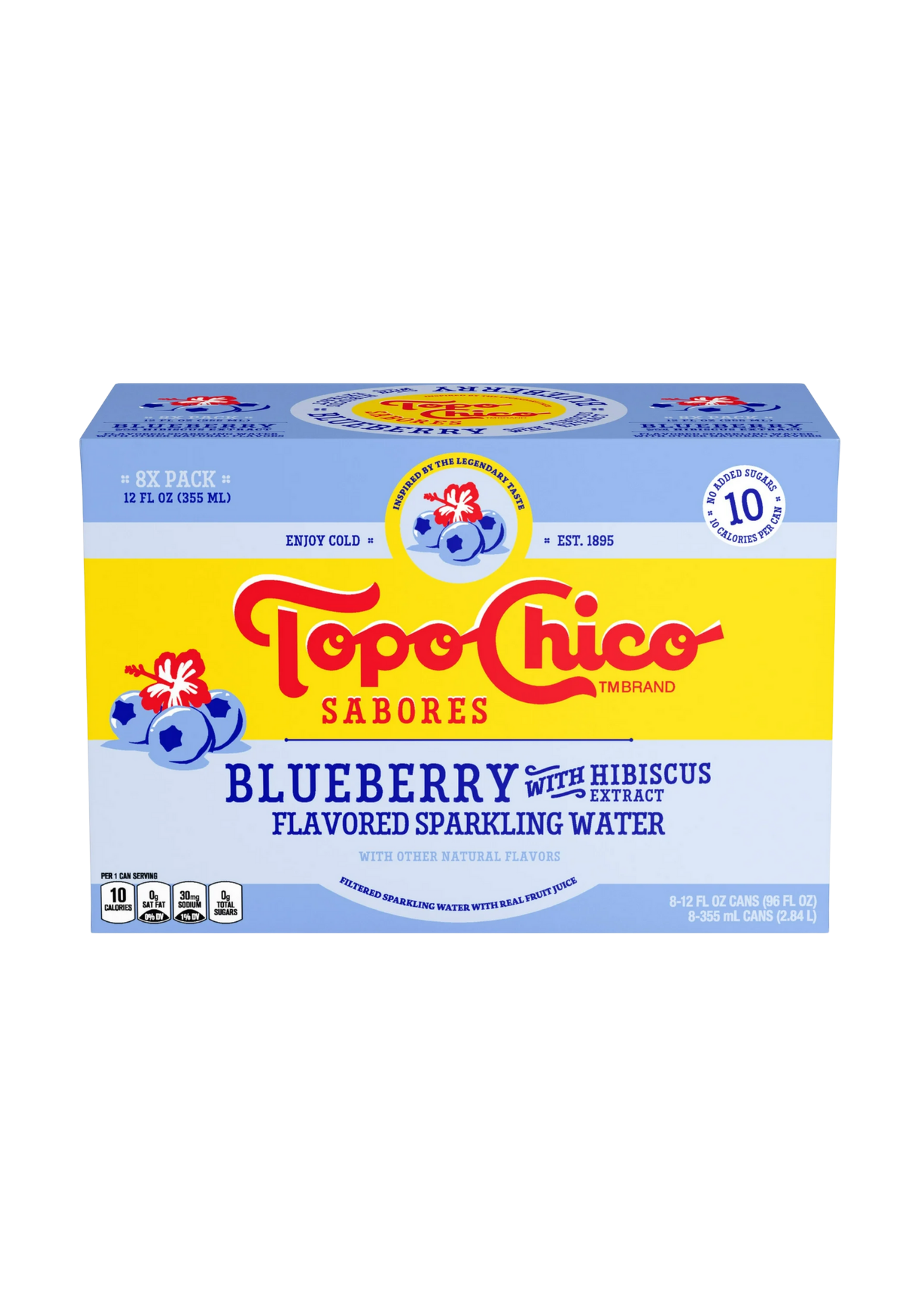 Topo Chico Blueberry 8 pk