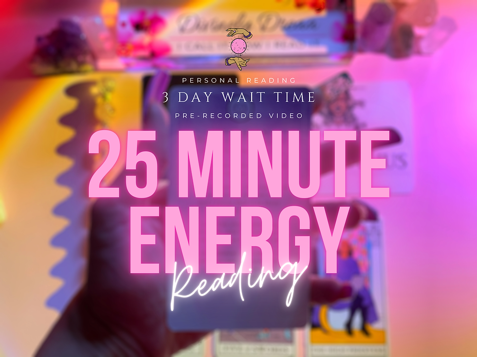 25 Minute Energy Reading - 2 Questions