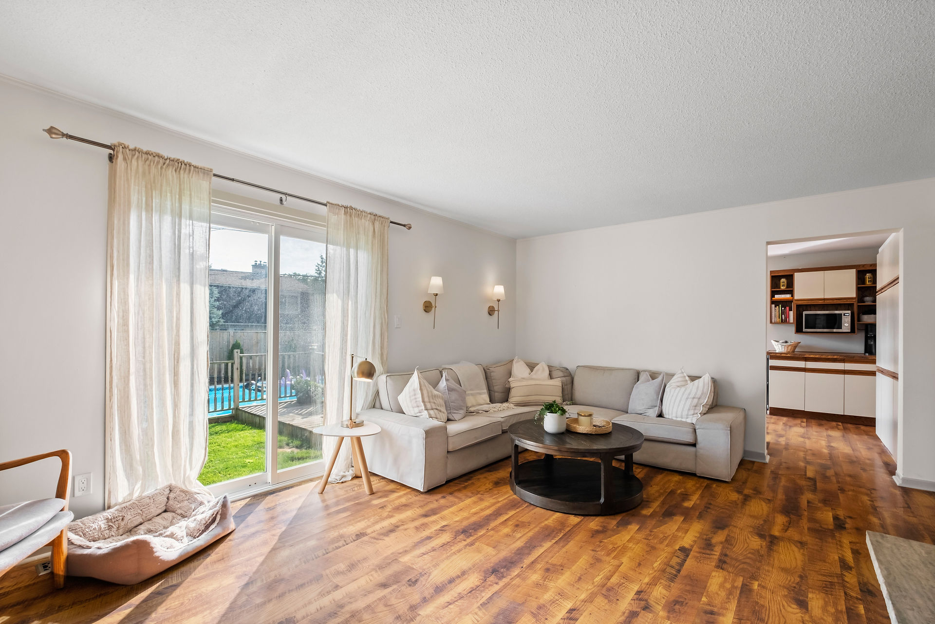 Family room in Bayridge Kingston home