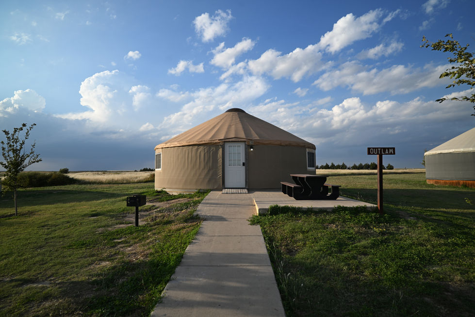 Yurting on the Wild West.