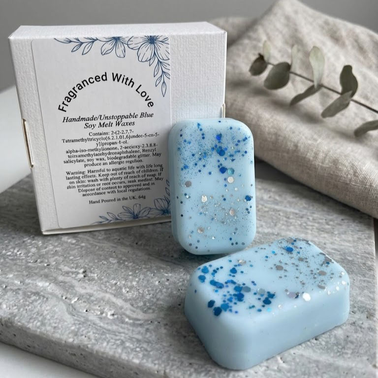 Thumbnail: Luxury Handmade 'Unstoppable Blue' Wax Melts – Lenor Inspired