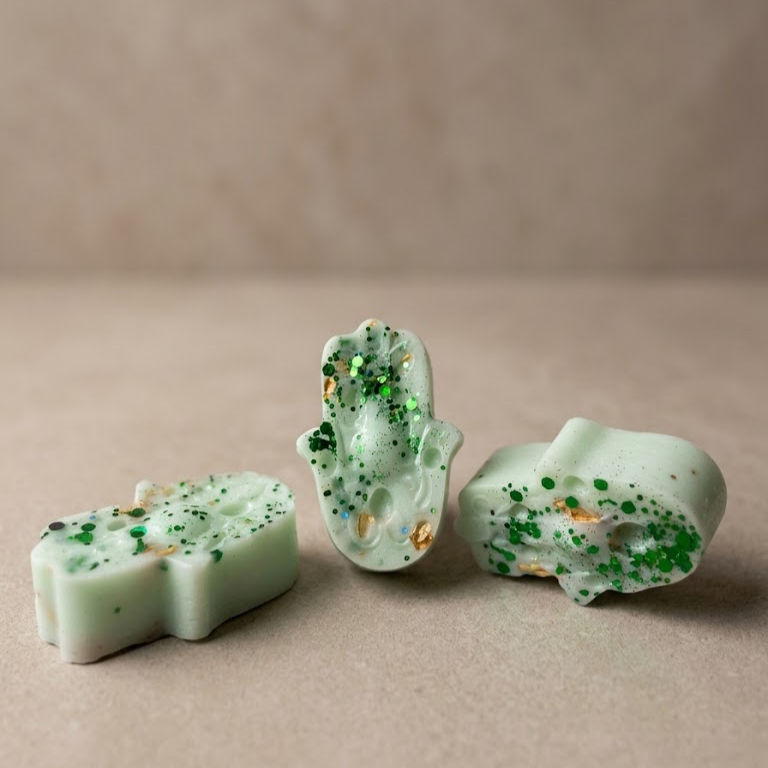 Handmade Luxury Soy Wax Melts – Lime, Basil & Mandarin