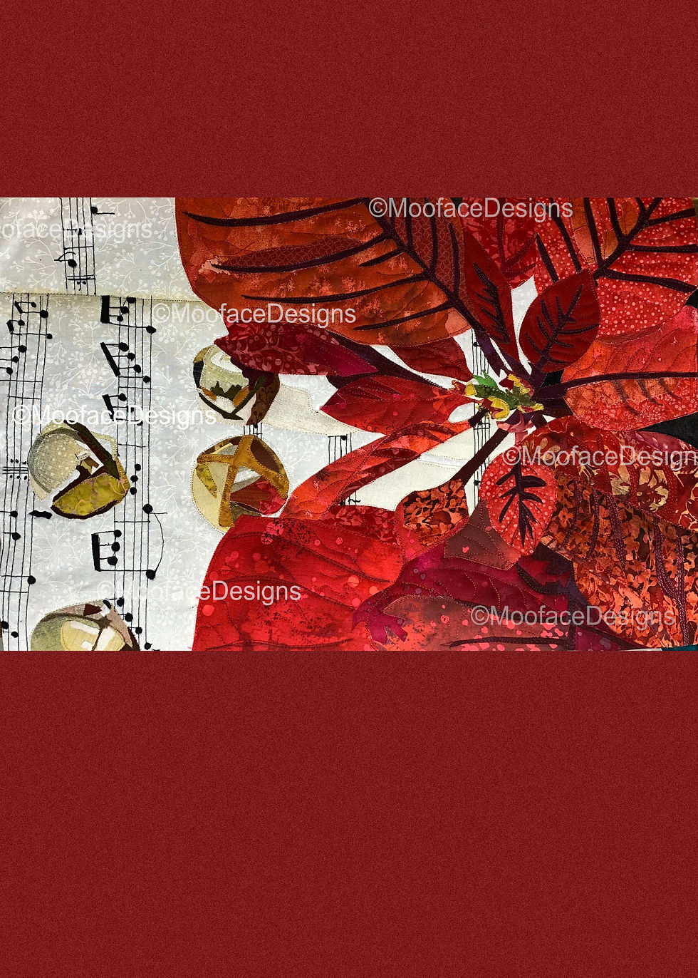 Poinsettia and Christmas Bells