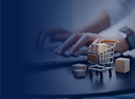 Carrinho de compras em referencia a e-commerces e comercio exterior