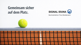 Gemeinsam sicher auf dem Platz – neuer Werbepartner beim TCG