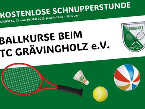 Ballkurse beim TC Grävingholz