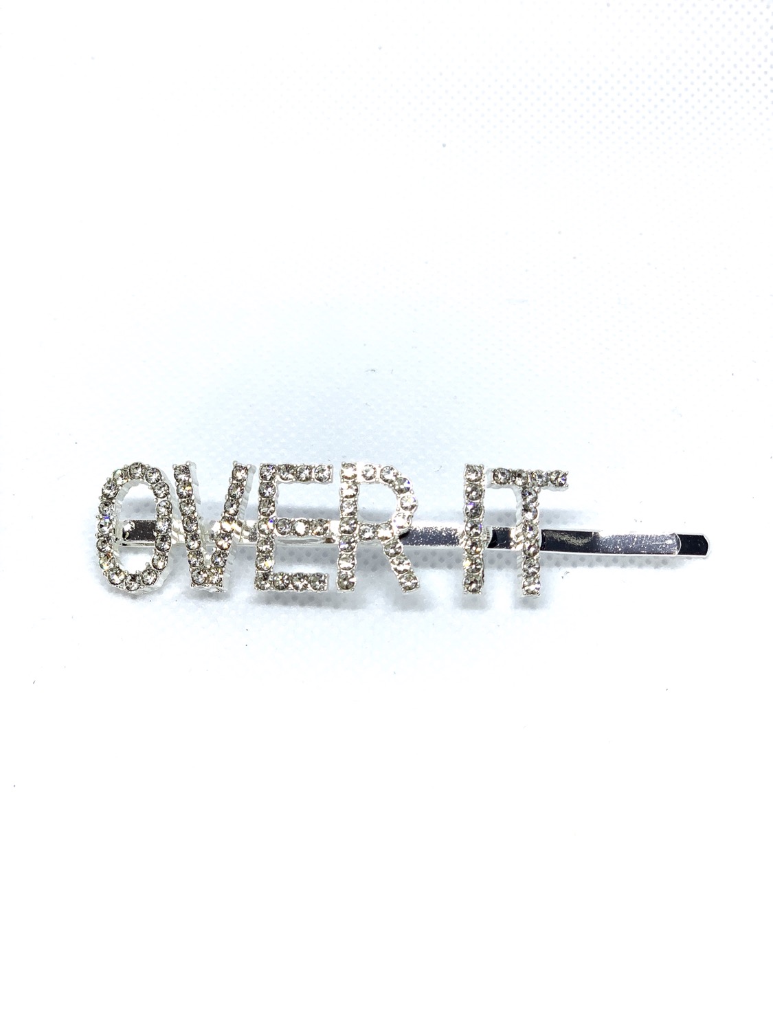 Thumbnail: “OVER IT” Silver Clip