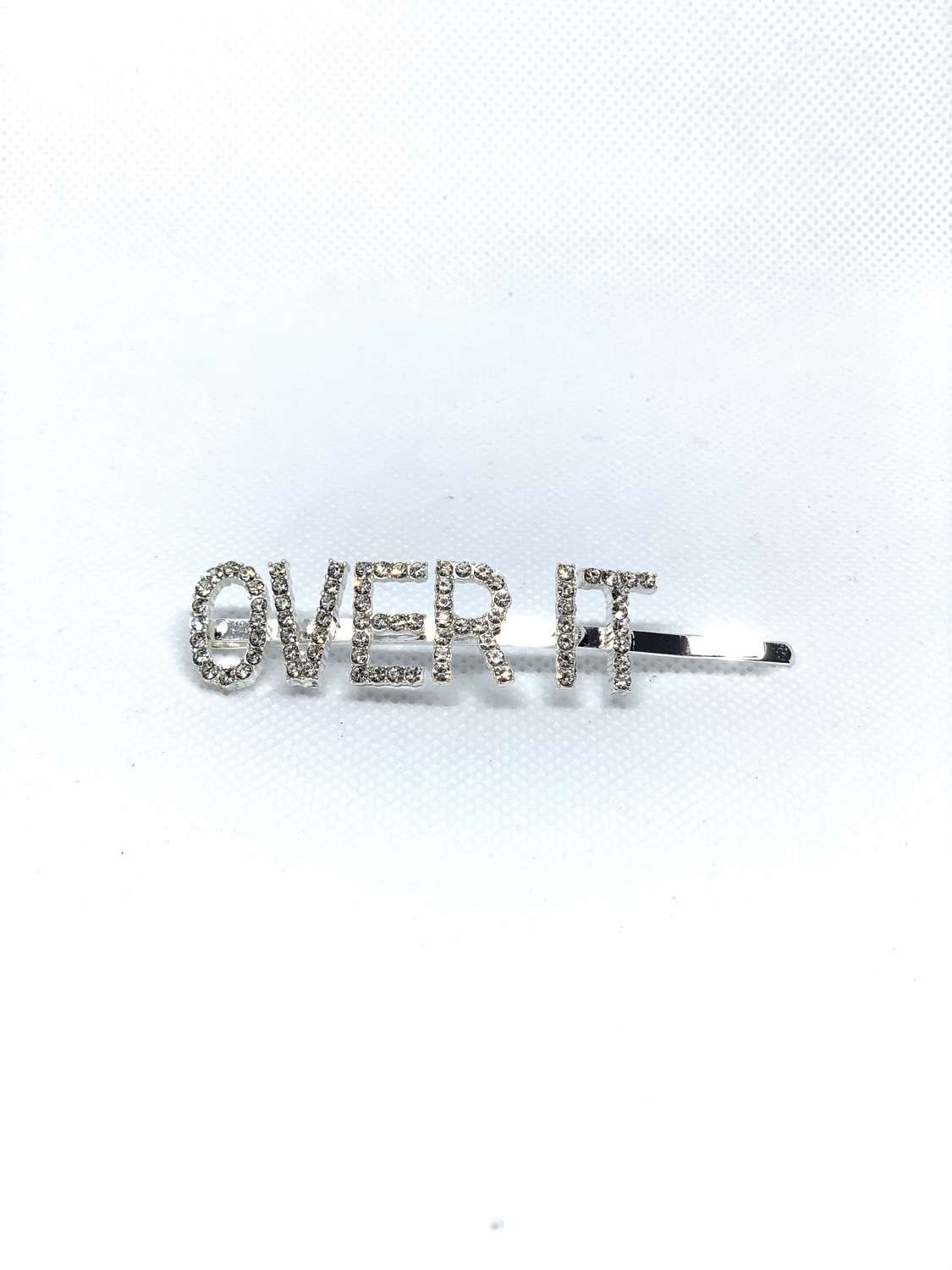 Thumbnail: “OVER IT” Silver Clip