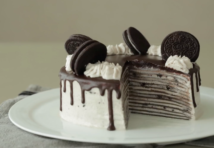 Oreo Crepe Cake