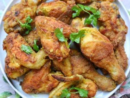 Spicy Fried Turmeric Chicken