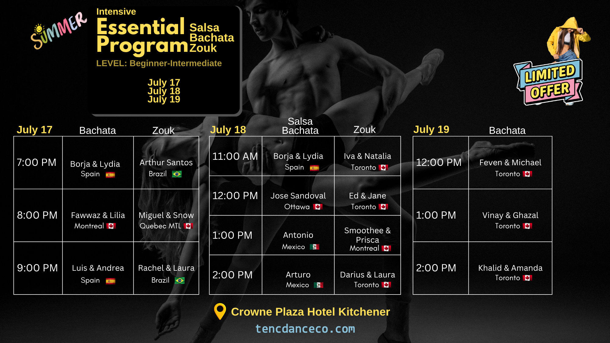 Essential Programs Salsa Bachata Zouk