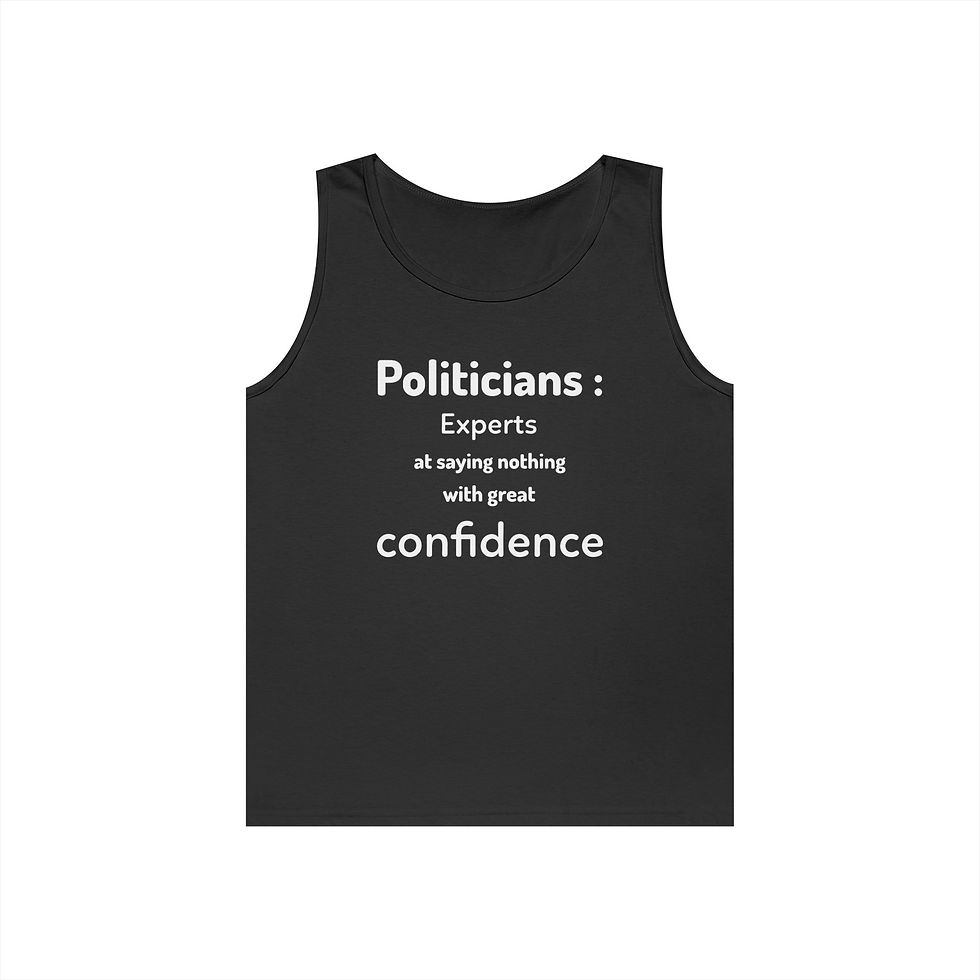 Thumbnail: Politician's Confidence - Tank Top