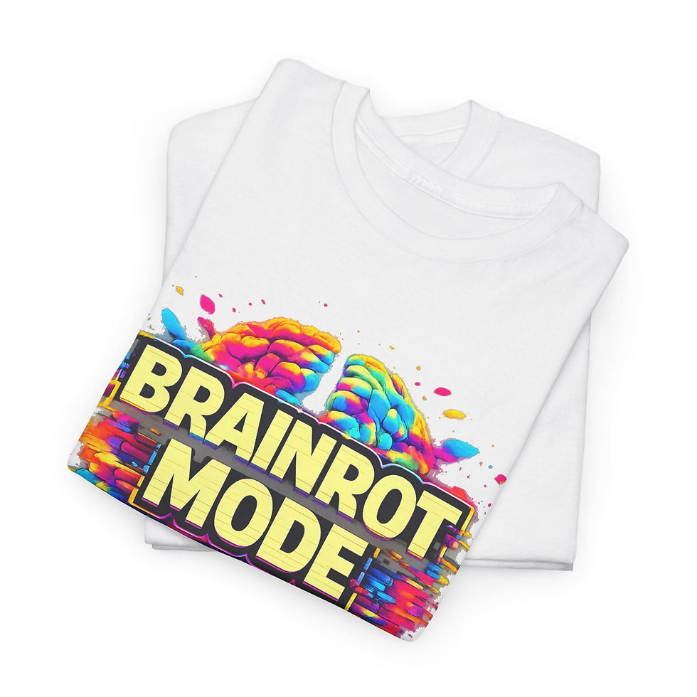 Thumbnail: Brainrot Mode - Graphic T-shirt