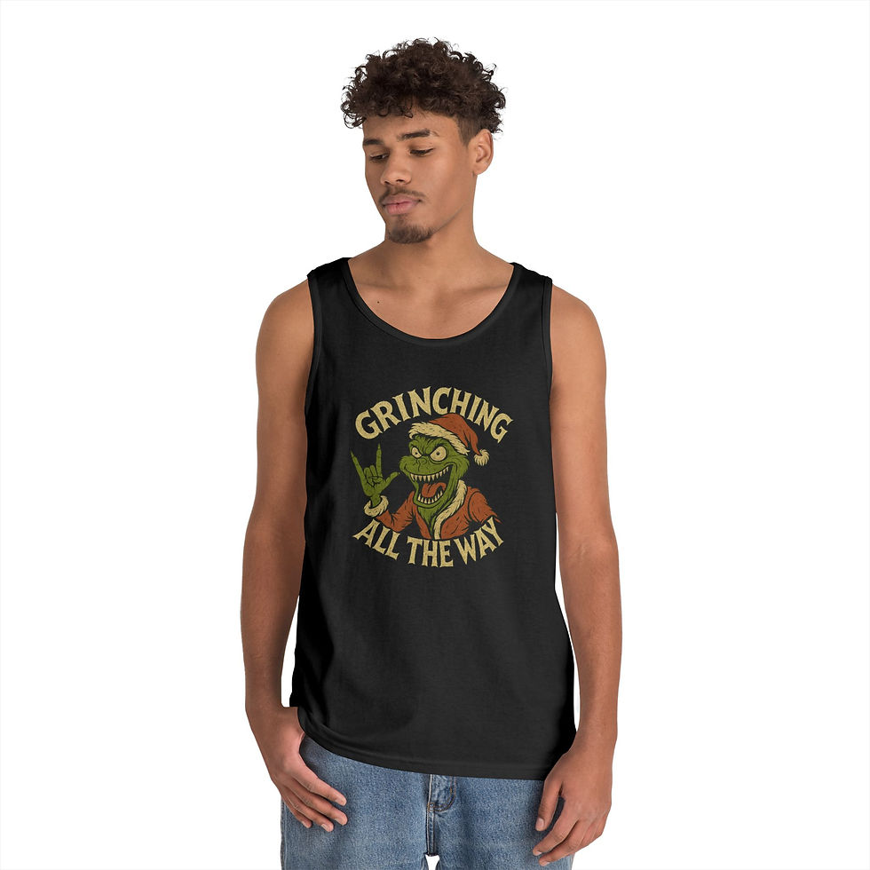Thumbnail: Grinching All The Way - Tank Top 