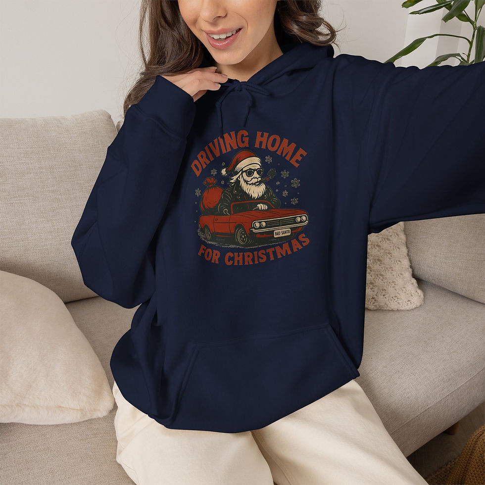 Thumbnail: Driving Home for Christmas - Graphic Hoodie