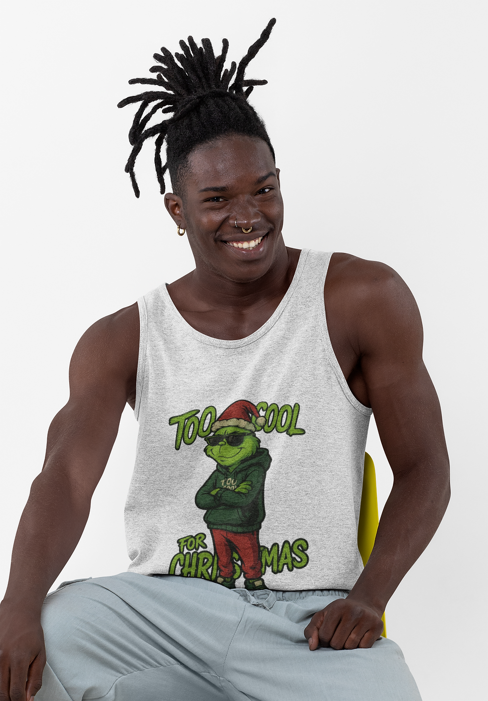 To cool for christmas Tank top