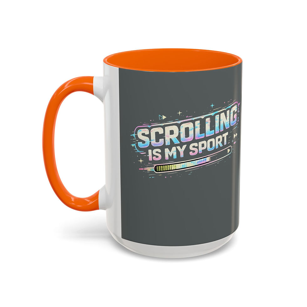 Thumbnail: Scrolling Is My Sport - Mug