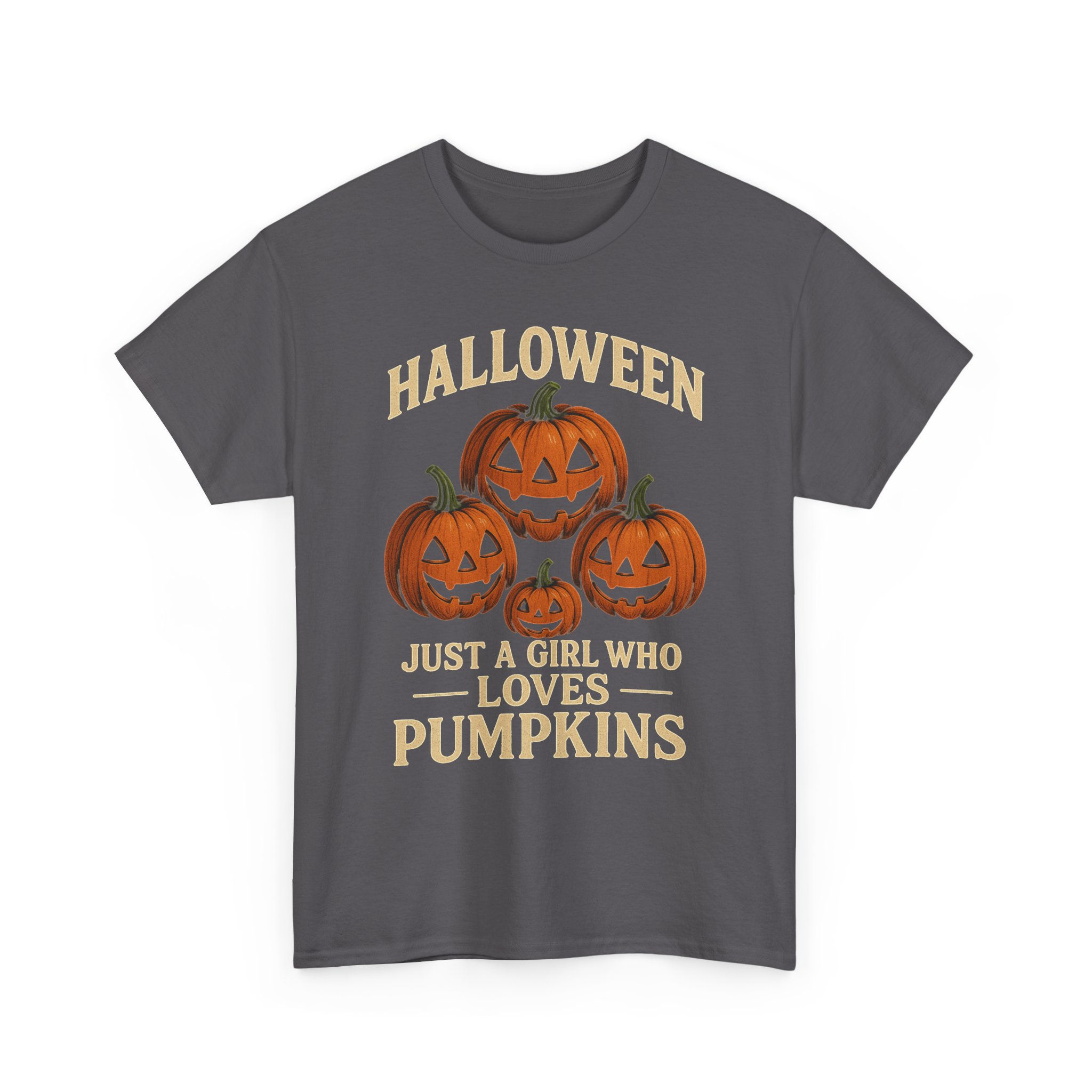 Just a girl who loves Pumpkins - Graphic T-shirt