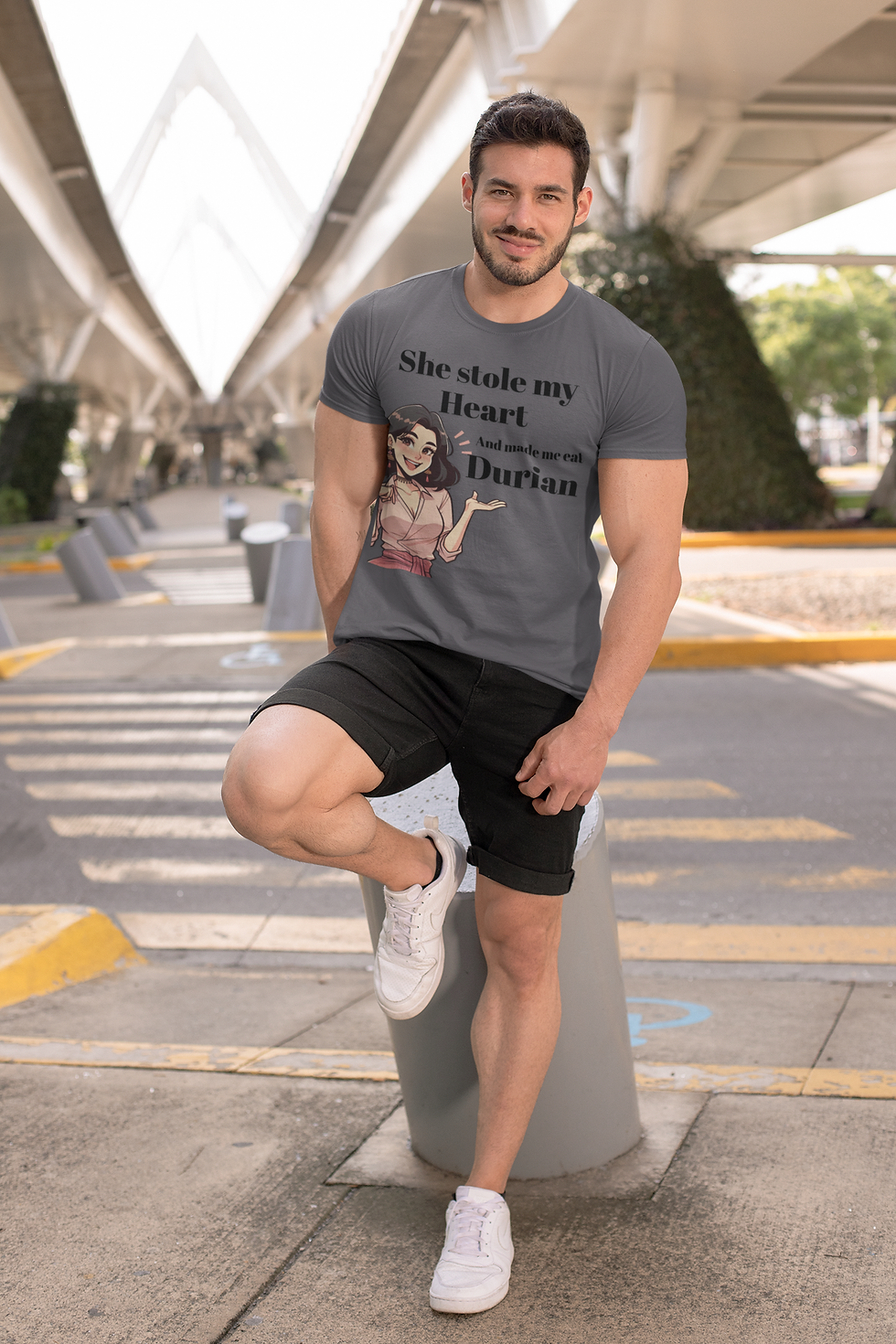 Thumbnail: She stole my heart - Graphic T-shirts