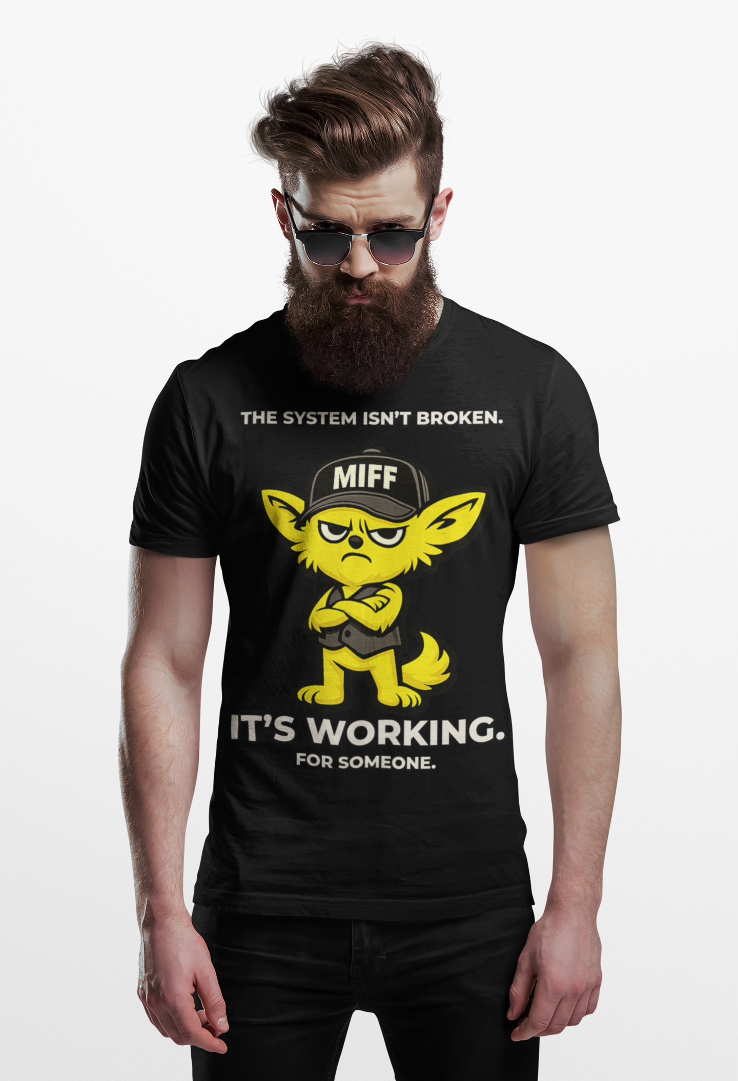 The system isn´t broken MIFF Graphic T-shirt