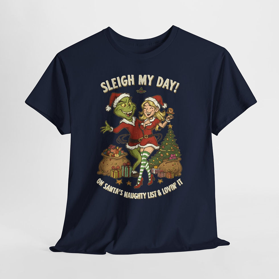 Thumbnail: Sleigh My Day - Graphic T-shirt