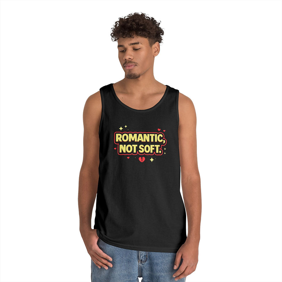 Thumbnail: Romantic, not soft Tank Top
