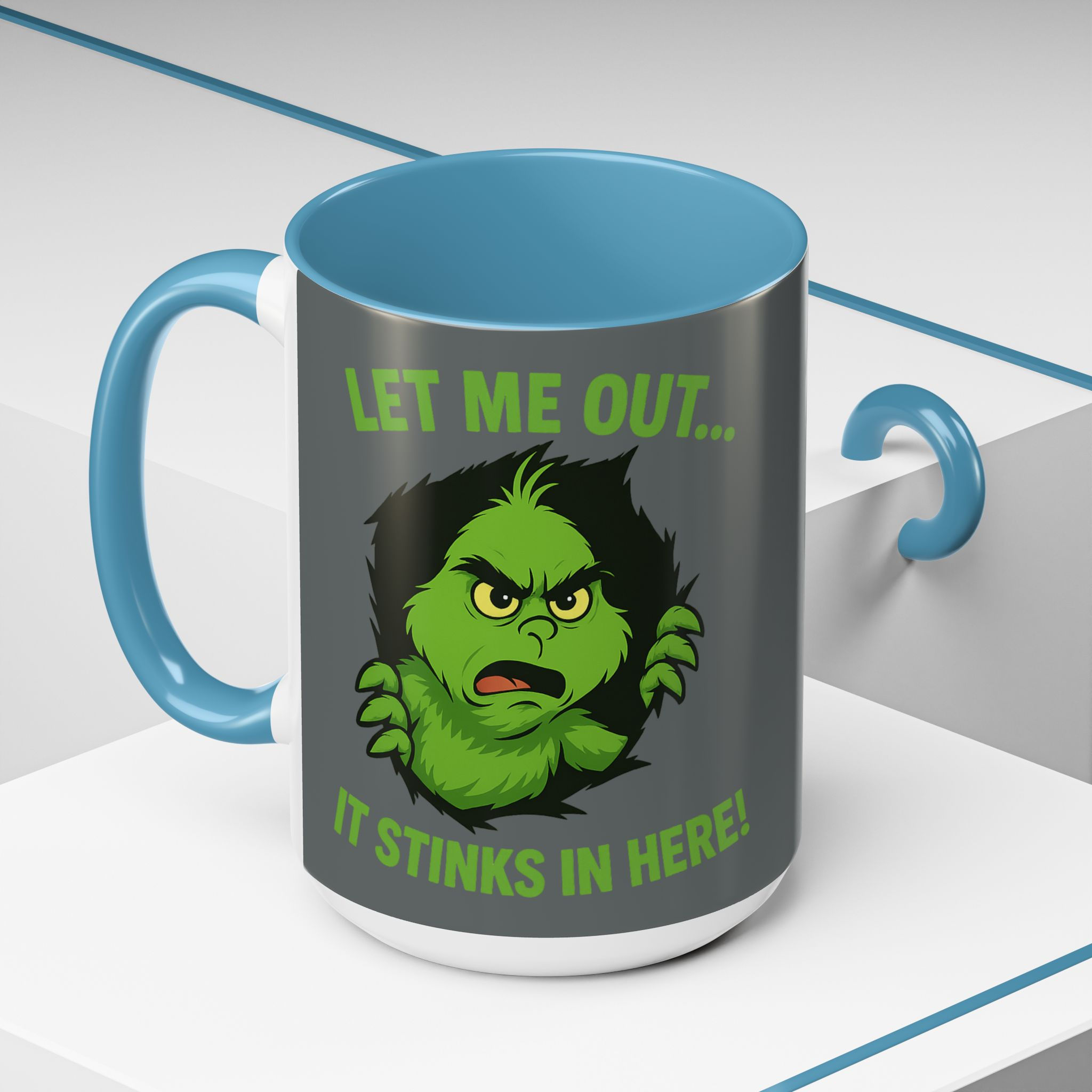 Let me out.... it stinks in here Mug
