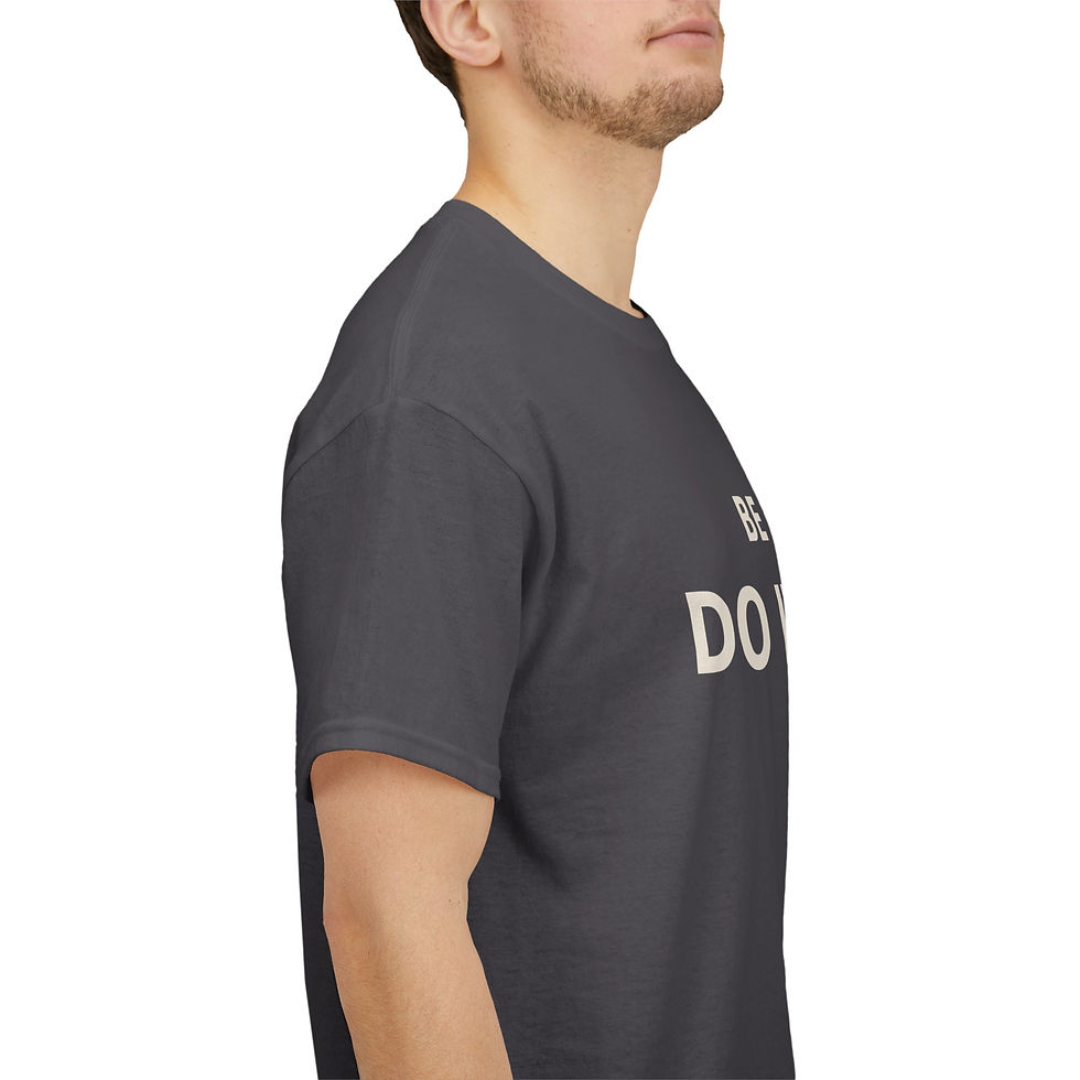 Thumbnail:  "Be a Man. Do It Tired." - Graphic T-shirt