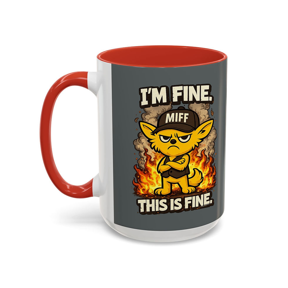 Thumbnail: I´m fine, this is fine MIFF Mug